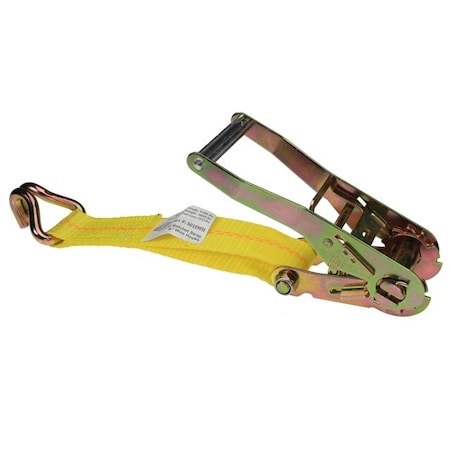 Us Cargo Control 2" x 11" Fixed End w/ Ratchet and Wire Hook 5002FEWH